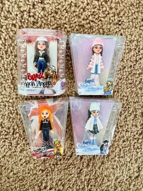 Mini Bratz Dolls Series 1 Lot of 4